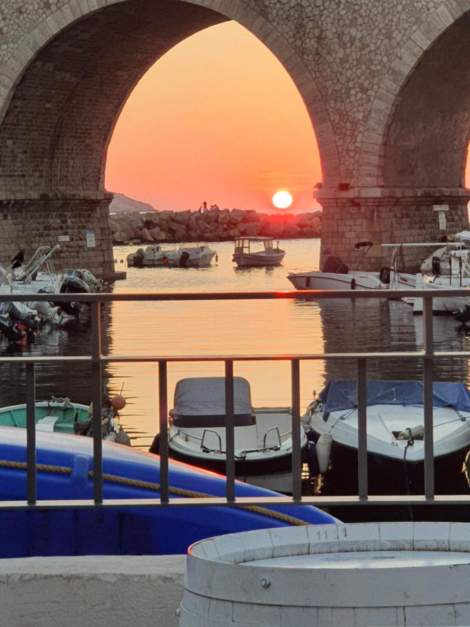 "La Baigneuse" Vallon Des Auffes Марсель Экстерьер фото